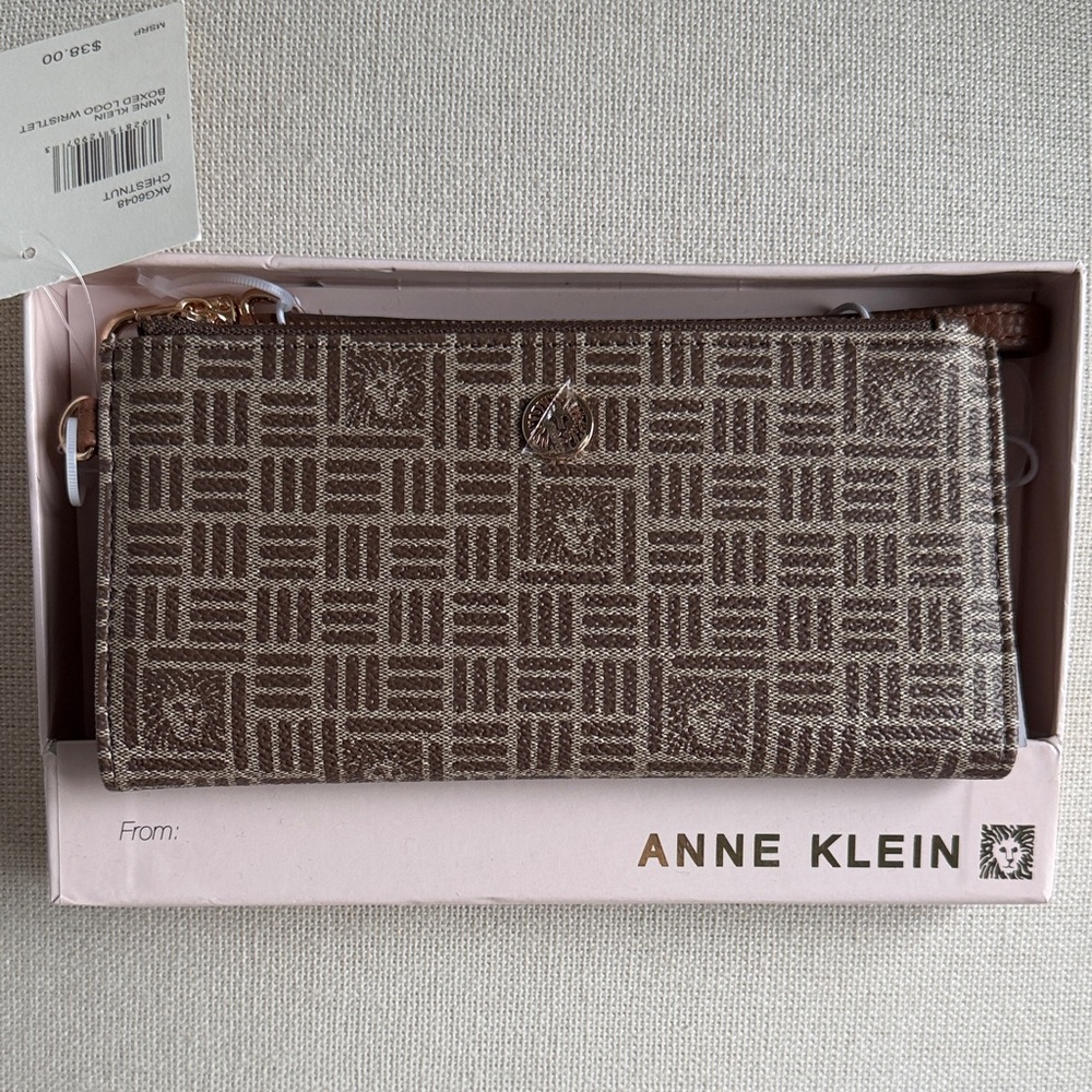 Anne Klein Long Wallet/ Wristlet